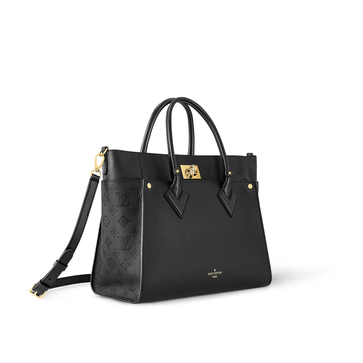 On My Side GM Bag Luxury Autres High End Black LOUIS VUITTON